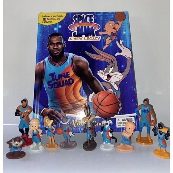 Phidal Publishing Inc: Space Jam A New Legacy My Busy Book with 10 Figurines - Picture 1 of 4